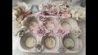 1000 Members Junk Journal Gypsy GiveAway