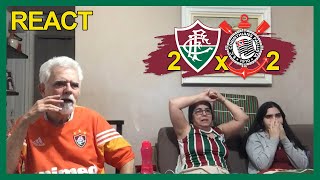 FAMÍLIA TRICOLOR REAGE À 2 FLUMINENSE X 2 CORINTHIANS - COPA DO BRASIL 2022