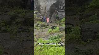 First waterfall visit of 2024 monsoon #waterfall#fun#outing#travel#ytshortsvideo #ytoube #monsoon