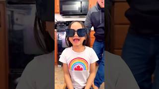 Cute kid pranks dad 👧🏻🤣🌈😱✅❤️🚀#funny