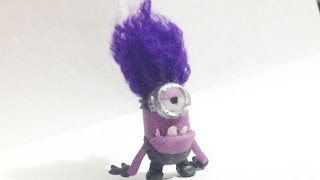 Tutorial Minion Malvado/ Evil minion (plastilina, porcelana fria)