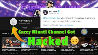 CarryMinati Channel Hacked | How?