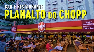 Bar e Restaurante Planalto do Chopp desde 1976 no bairro do Flamengo