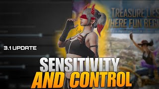 pubg 3.1 update sensitivity settings 😍| aquos r2 pubg 3.1 update sensitivity 💗| Newsop93 | #PUBGM