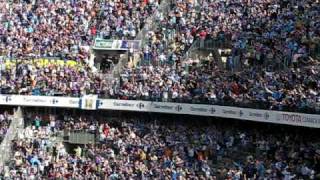 Goal celebrations at La Rosaleda (Málaga CF v Sevilla, March 2009)