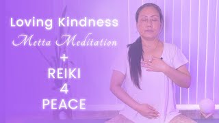 ☮️💜 Unveiling the Power of Loving Kindness Meditation and Reiki for Peace