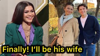 “ Finally! I’ll be his wife “ Zendaya Drops An INCREDIBLE Announcement About Her Wedding With Tom