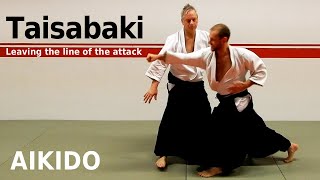 Aikido TAI SABAKI, leaving the line of the attack, by Stefan Stenudd