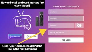 How to download and use IPTV Smarters Pro on Firestick | Easy steps! (2024)