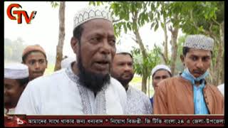 Gtv bangla News 13/2/21//হবিগঞ্জের চুনারুঘাটে কাঁচা রাস্তা পাকাকরণেরদাবীতে মানববন্ধন