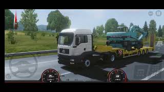 Truckers of Europe 3 : Truck trailer cargo excavator 27t