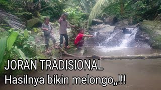 MANCING SERU... Joran tradisional Anak ini HASILNYA BIKIN MELONGO