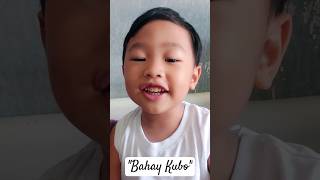 3yo baby boy singing Bahay Kubo! :) #shortvideo #youtubeshorts #bahaykubo #song #shortsfeed #shorts