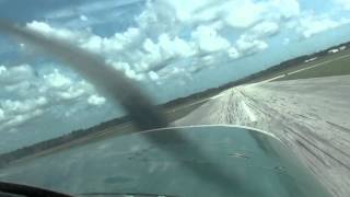 C-152 landing at Deland Florida