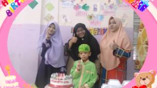 Happy birthday Estaufiq