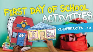 Back to school activities idea - First day of school Activities For Kinder-1 - LINK IN DESCRIPTION!