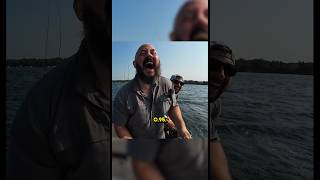 Is this about to be the biggest fish Johns ever caught!?! #fishing #fishingvideo #fishinglife