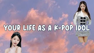 Your life as a K-pop Idol 🍂❤️ #kpop #youtube