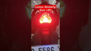 Lampu Belakang Beat LED #honda #beat #shorts#feedshorts