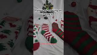 Christmas special winter socks. Available on insta account “Ad-on bling” . #christmas #wintersocks