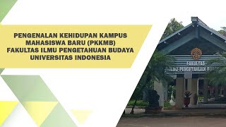 PKKMB FIB UI 2020 - Prodi Sastra Daerah untuk Sastra Jawa