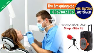 Thu âm khai trương Nha khoa Beta TCV24 đọc Quảng cáo