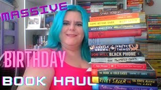 Massive Birthday Book Haul!