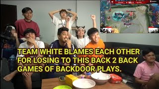 Team White loses to back 2 back backdoor plays | Team White vs Team Black | Dayo Serye | Akosi Dogie