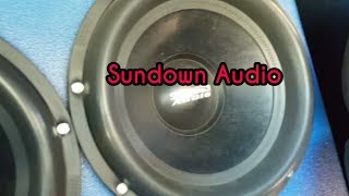 4 Team Sundown 18" Subwoofers on 16,000 Watts