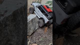 Scx24 climbing walls💪 #rc #rccars #axial #scx24 #crawler #scale