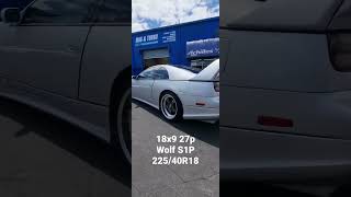 Nissan 300ZX Twin Turbo Manual! Now running 18x9 Wolf S1P