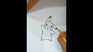 Pikachu drawing | Pokemon drawing | Easy drawing | #creative #legendsneverdie