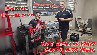 Como armar un motor K24Z7 con Yahir paso a paso