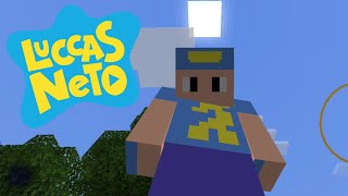 Ser AVENTUREIRO no minecraft Luccas Neto