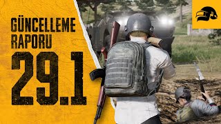 Güncelleme Raporu #29.1 - Yok Edilebilir Arazi, Ducati İş Birliği ve Daha Neler Neler | PUBG TR