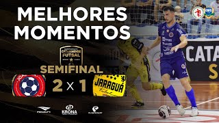 Melhores Momentos | SEMIFINAL | Joaçaba Futsal 2 X 1 Jaraguá Futsal | Série Ouro 2023