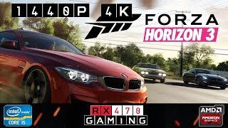 RX 470 | Forza Horizon 3 | 1440p | 4K | Ultra