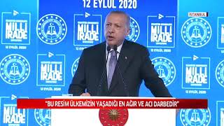 “BU RESİM ÜLKEMİZİN YAŞADIĞI EN AĞIR VE ACI DARBEDİR”