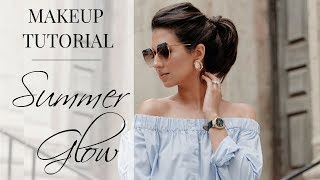 SUMMER GLOW 10 MINUTE MAKEUP | No Foundation Tutorial | JASMINA PURI