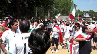 Iran Soccer Fans in Germany