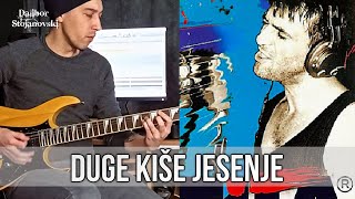 Mladen Vojičić Tifa - Duge Kiše Jesenje (Kap Po Kap) | Guitar Cover | Dalibor Stojanovski