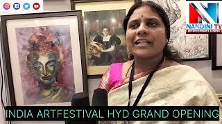 INDIA ART FESTIVAL HYD GRAND LANCH ART FISTIVAL TIME 11 AM TO 8 PM