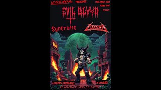 Evil Blood - Leper King,Thermo Napalm Annihilator,Thy Antichrist - Legends Edinburgh 15-3-24