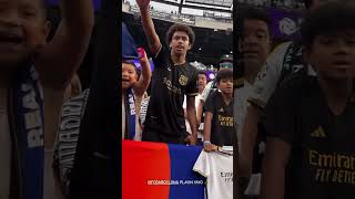 El Classico: Rema at the El Classico Barcelona yesterday #shorts #elclasico #shortsfeed #shortsvideo