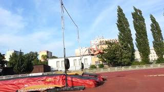 Pole vault 505 cm training