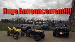 LTR 450 & Polaris Scrambler Ripping + Big Announcement Day 2