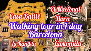 See all Barcelona in 1 day! [Walking tour] Street view