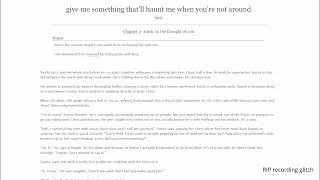 Something That'll Haunt Me - Chapter 2