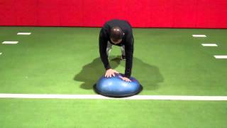 Unstable Upper Body Stepping on BOSU