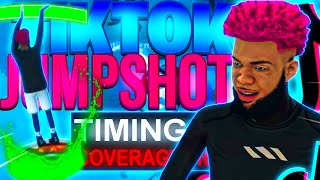 TIKTOK GAVE ME THE BEST JUMPSHOT ON NBA 2K21 ! 100% CONTESTED GREENS NEVER MISS AGAIN ! CURRENT GEN